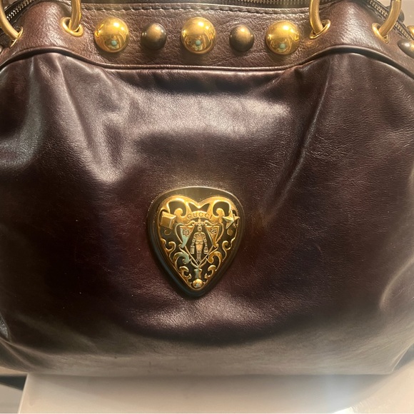 GUCCI Babouska Heart and Armor Large Dome Bag